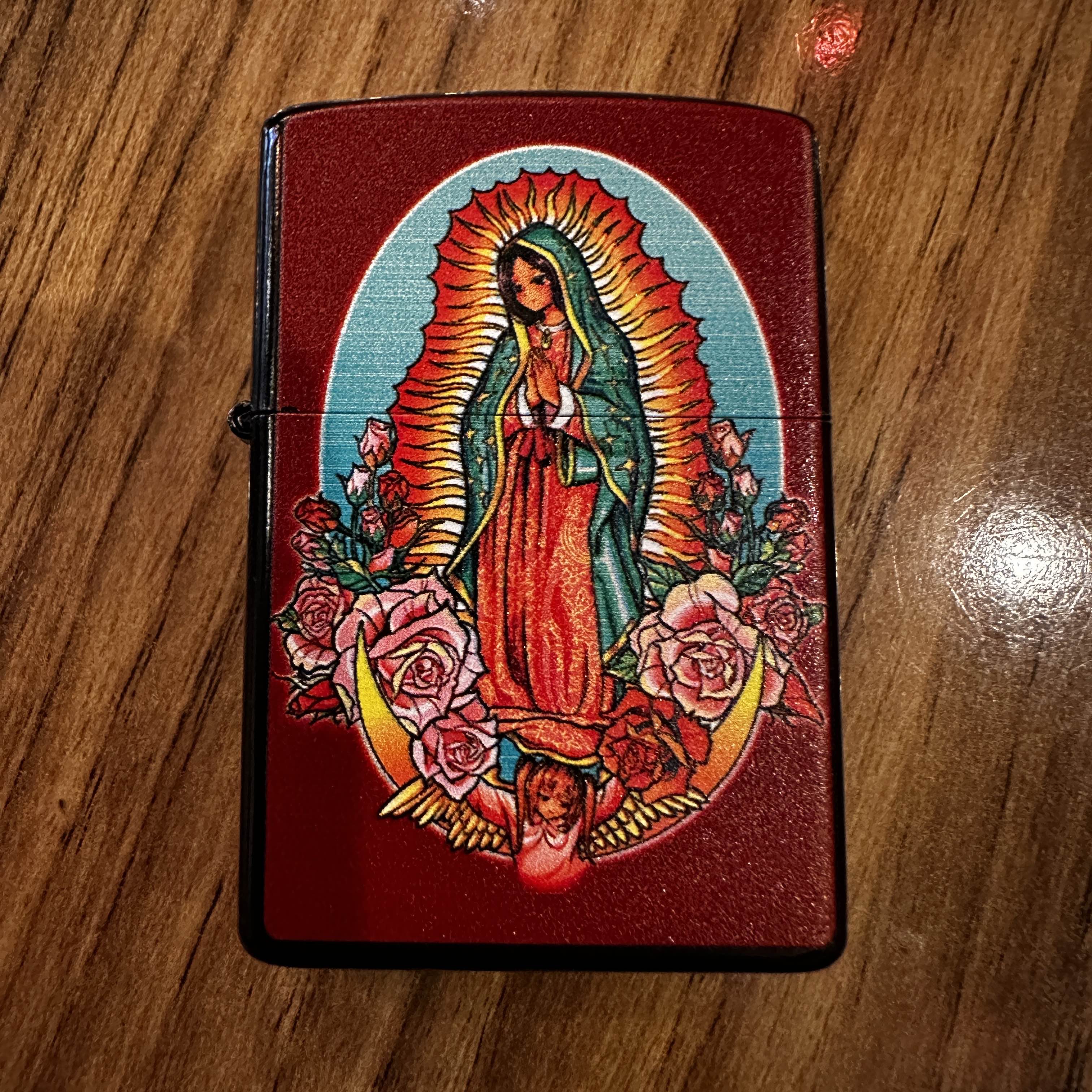 Kawaii Guadalupe Refillable Lighter