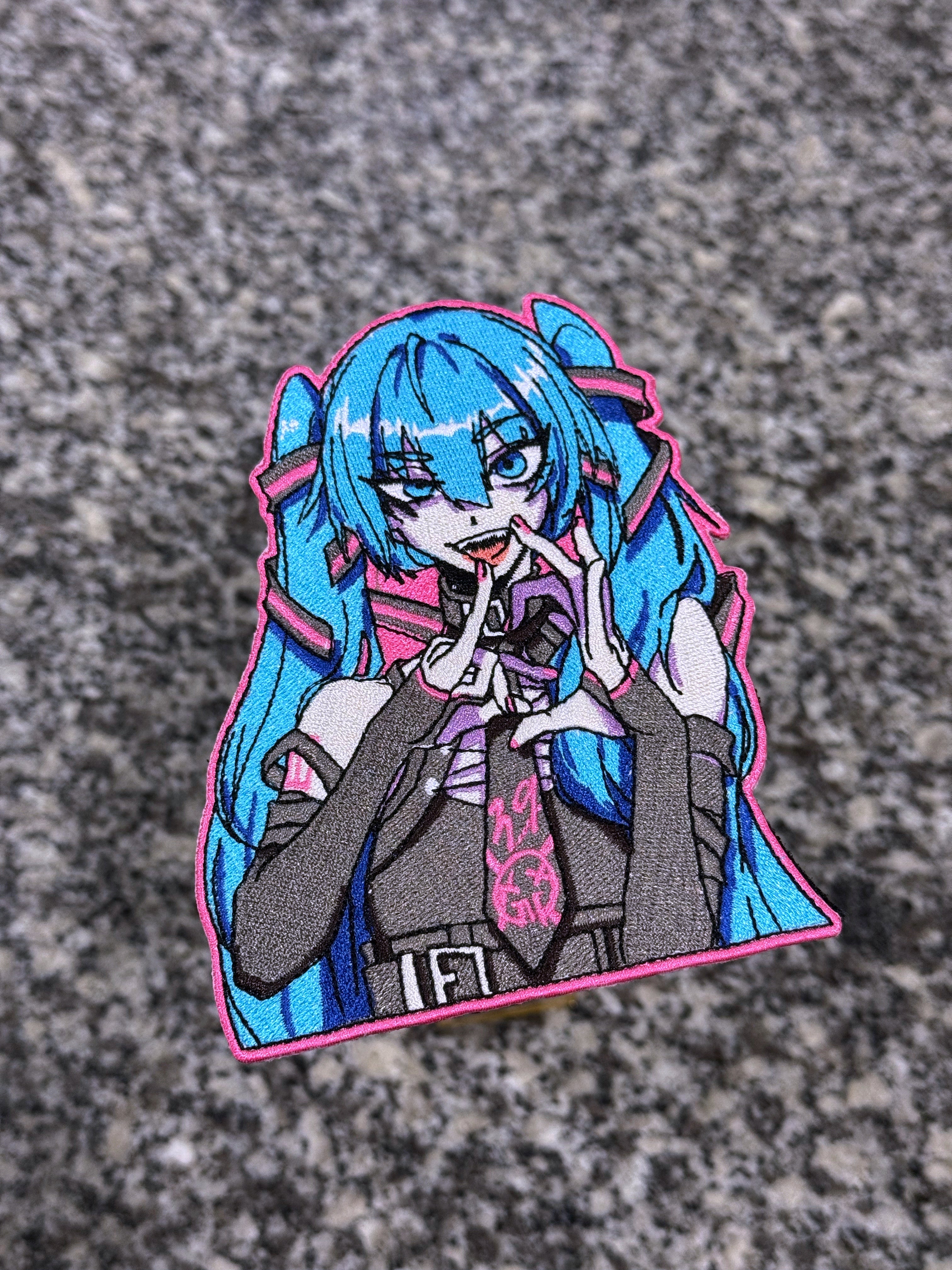 アニメ GROOVE CATCH LIMITED EDITION 2012 Waifu Anime Velcro Patches for bags, everyday carry, dash mats