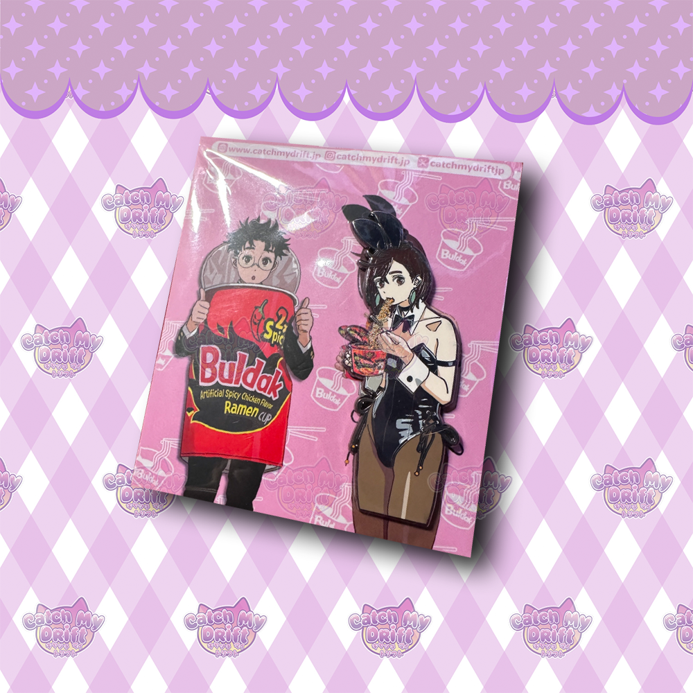Ramen Momo Enamel Pin (LIMITED)