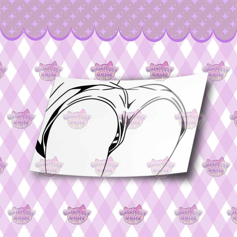Shorts Mirror Decal
