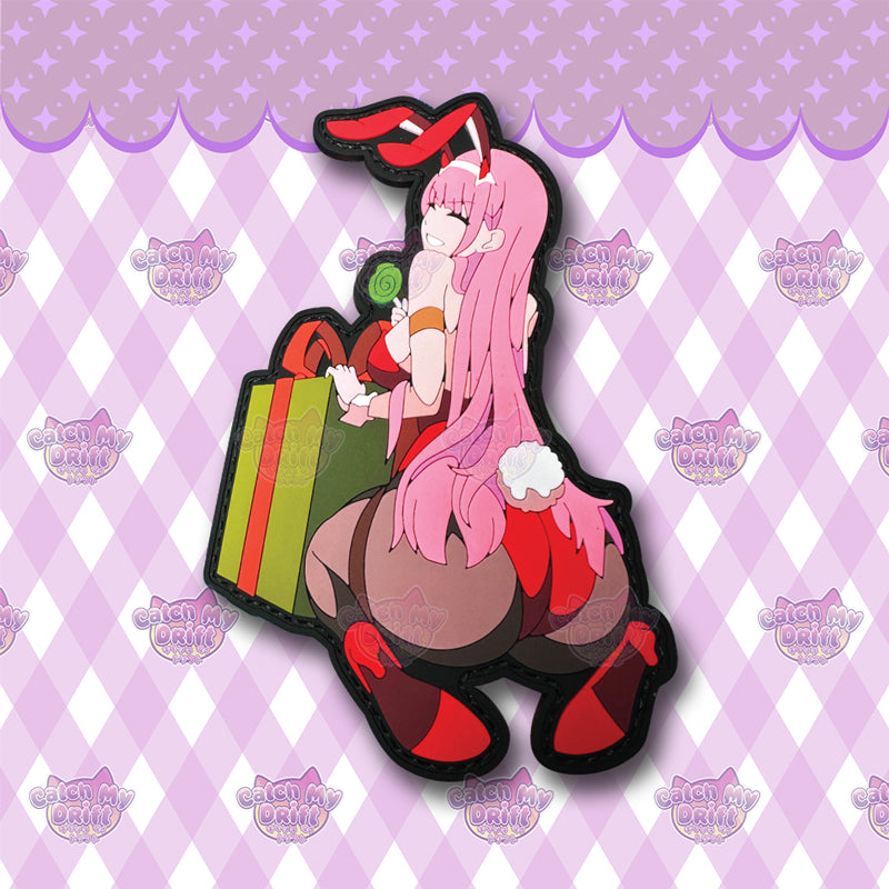 Bunny Zero Two PVC Velcro Patch (LIMITED)