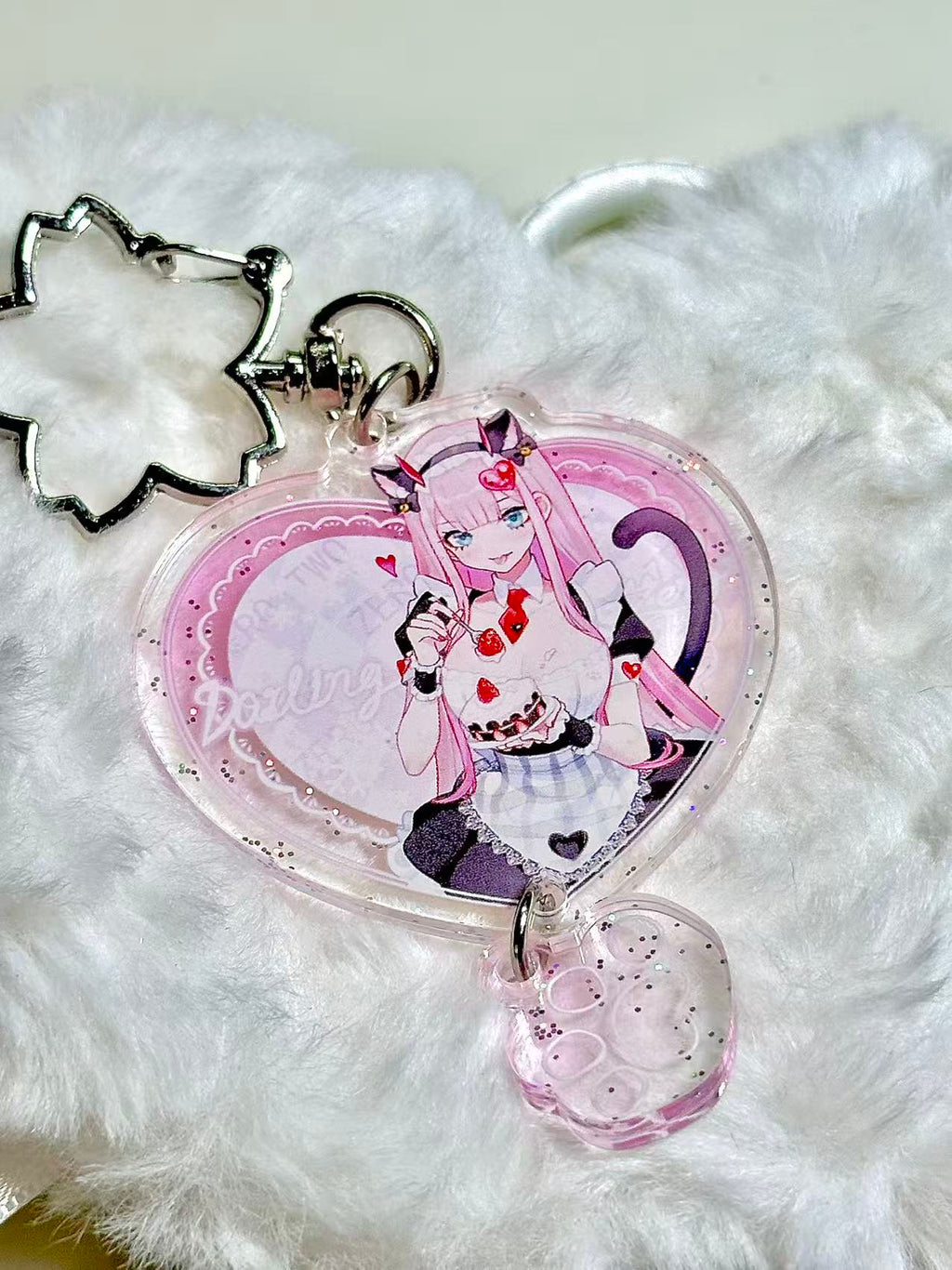 Maid Zero Two Acrylic Keychain