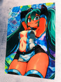 [MM Collab] Racing Summer Miku Flag
