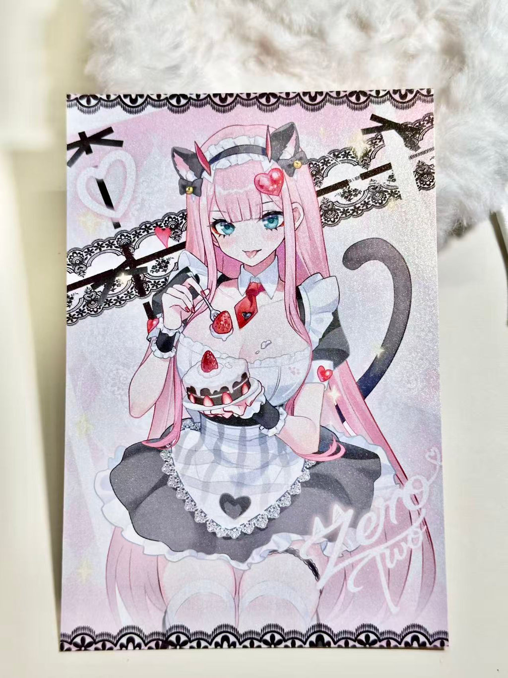 Maid Zero Two Postcard