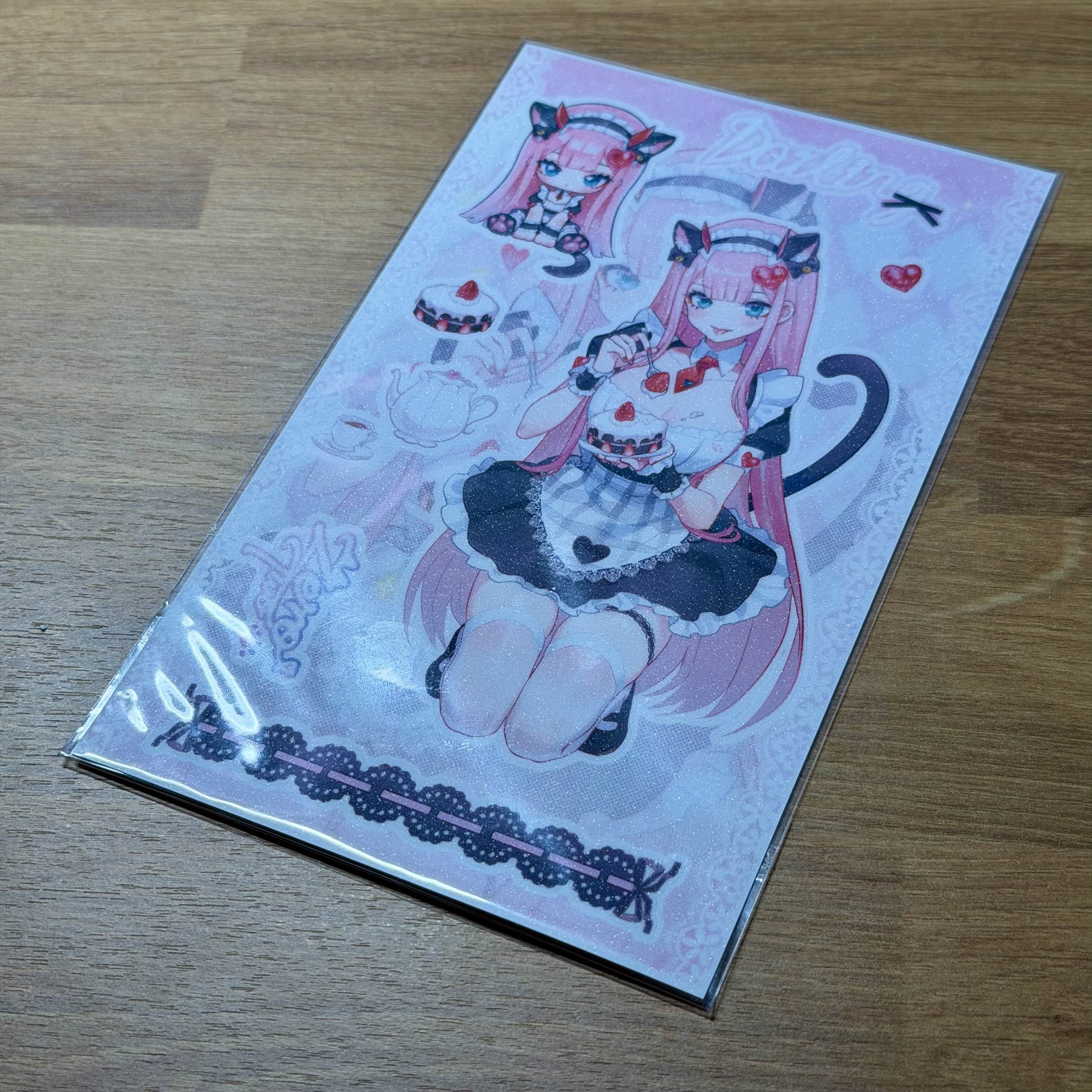 Maid Zero Two Sticker Sheet