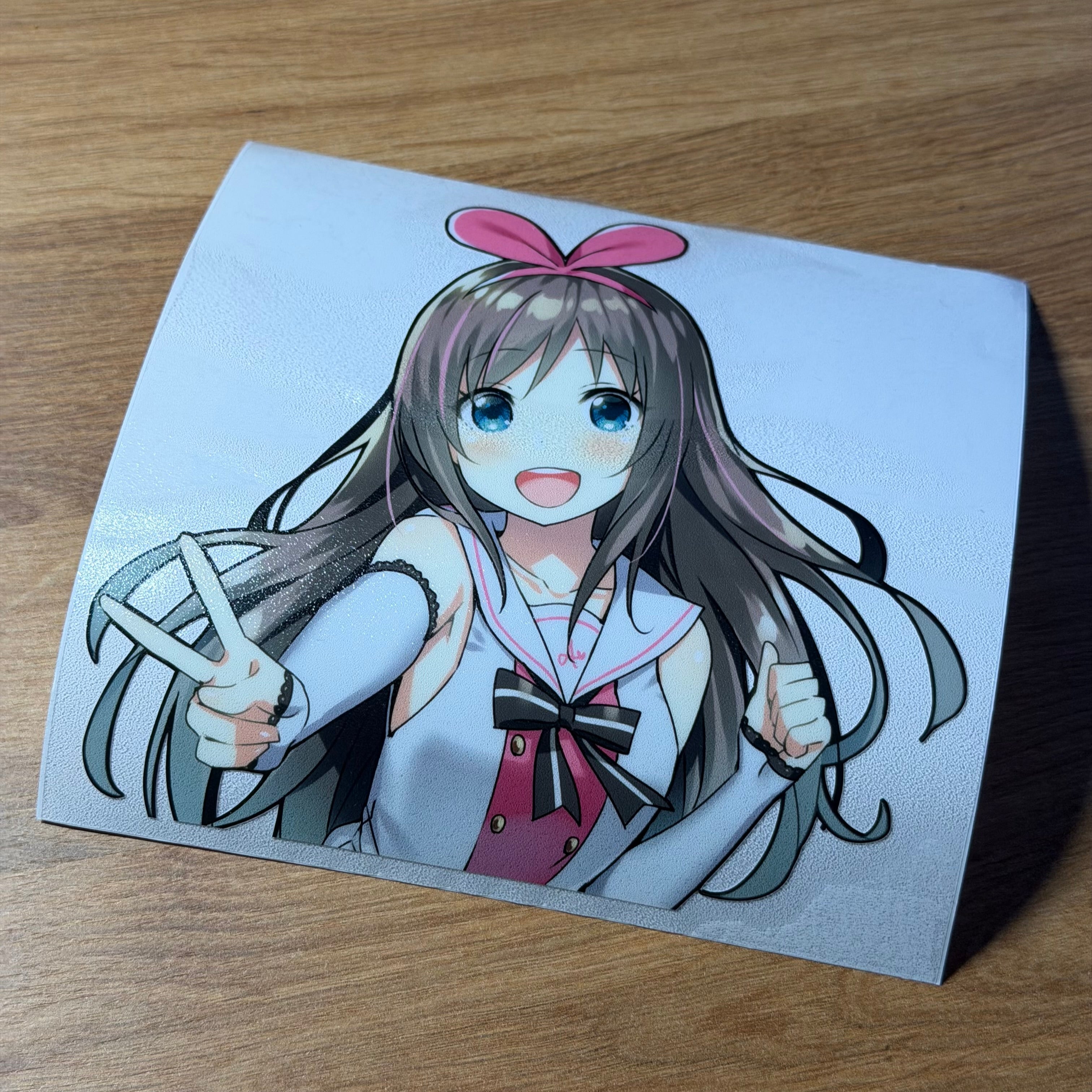 Kizuna Bust Vinyl Sticker