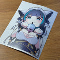 Boba Cheshire Vinyl Sticker