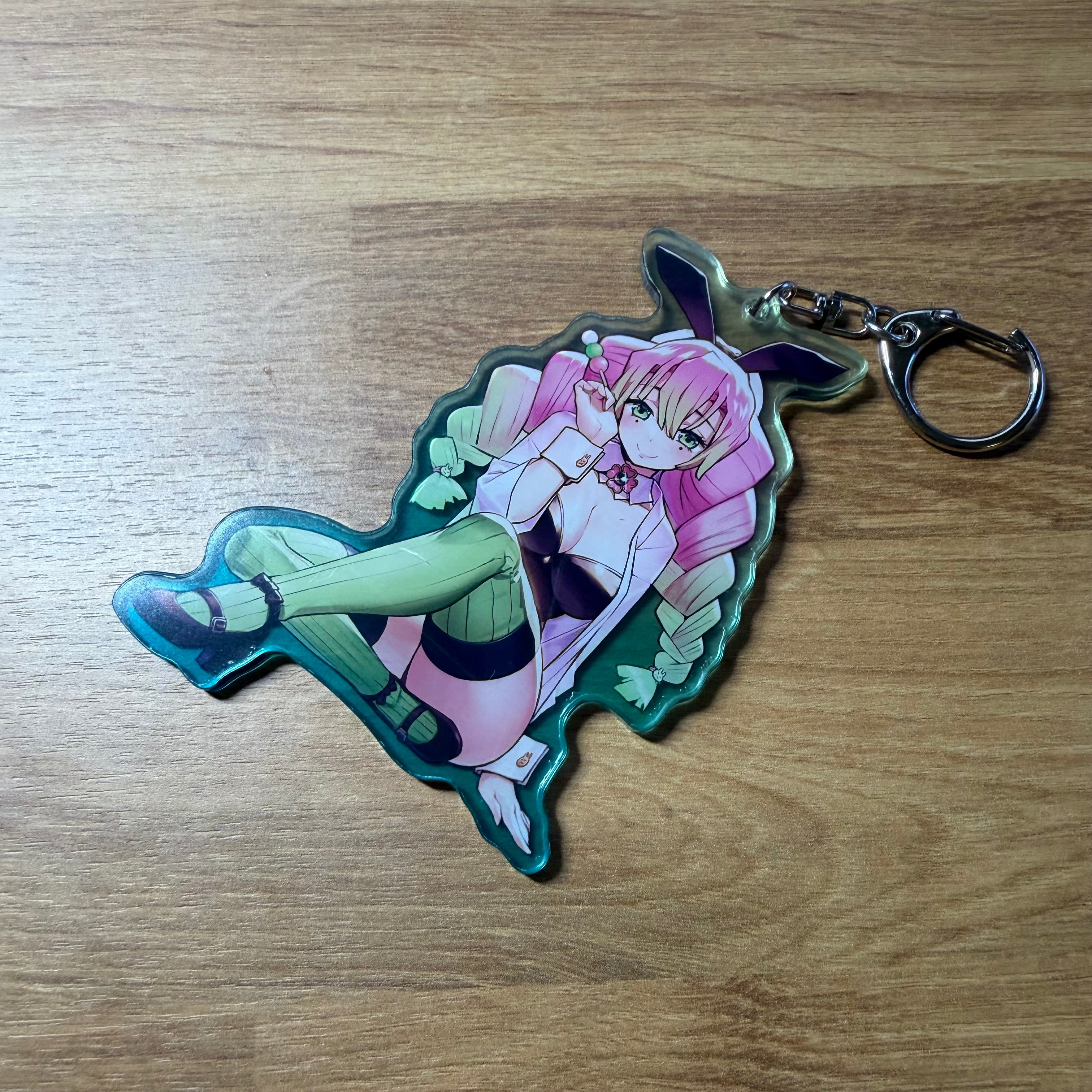 Bunny Mitsu Acrylic Keychain
