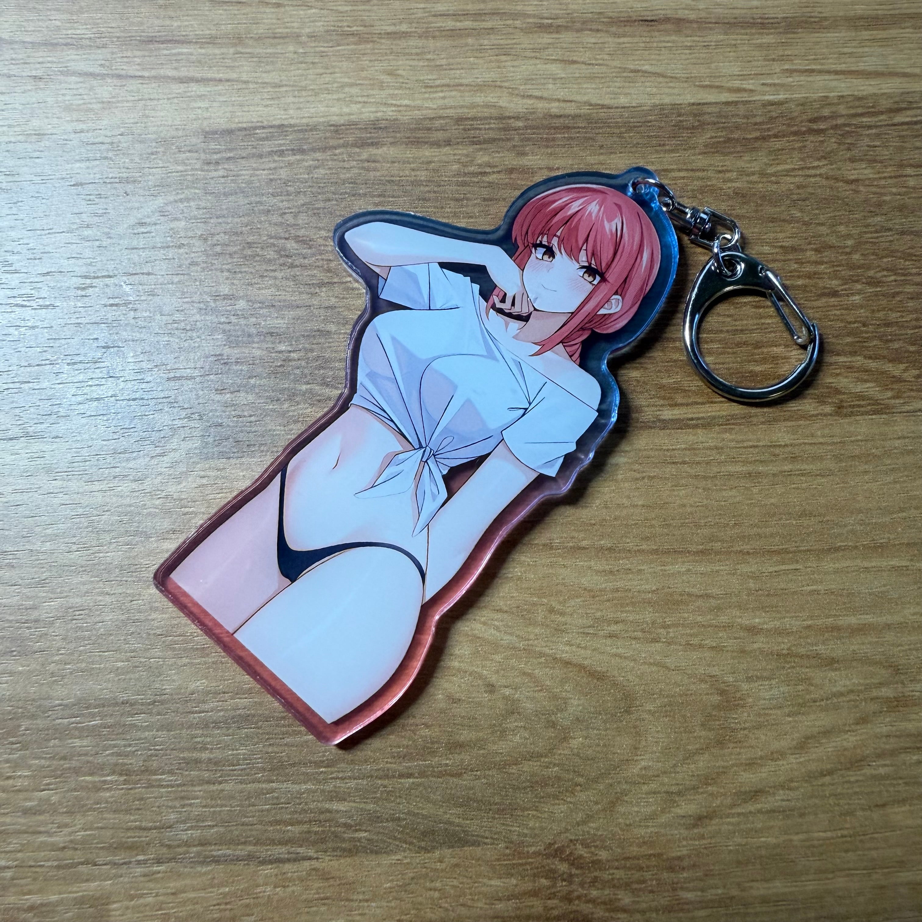 Beach M@kima Acrylic Keychain