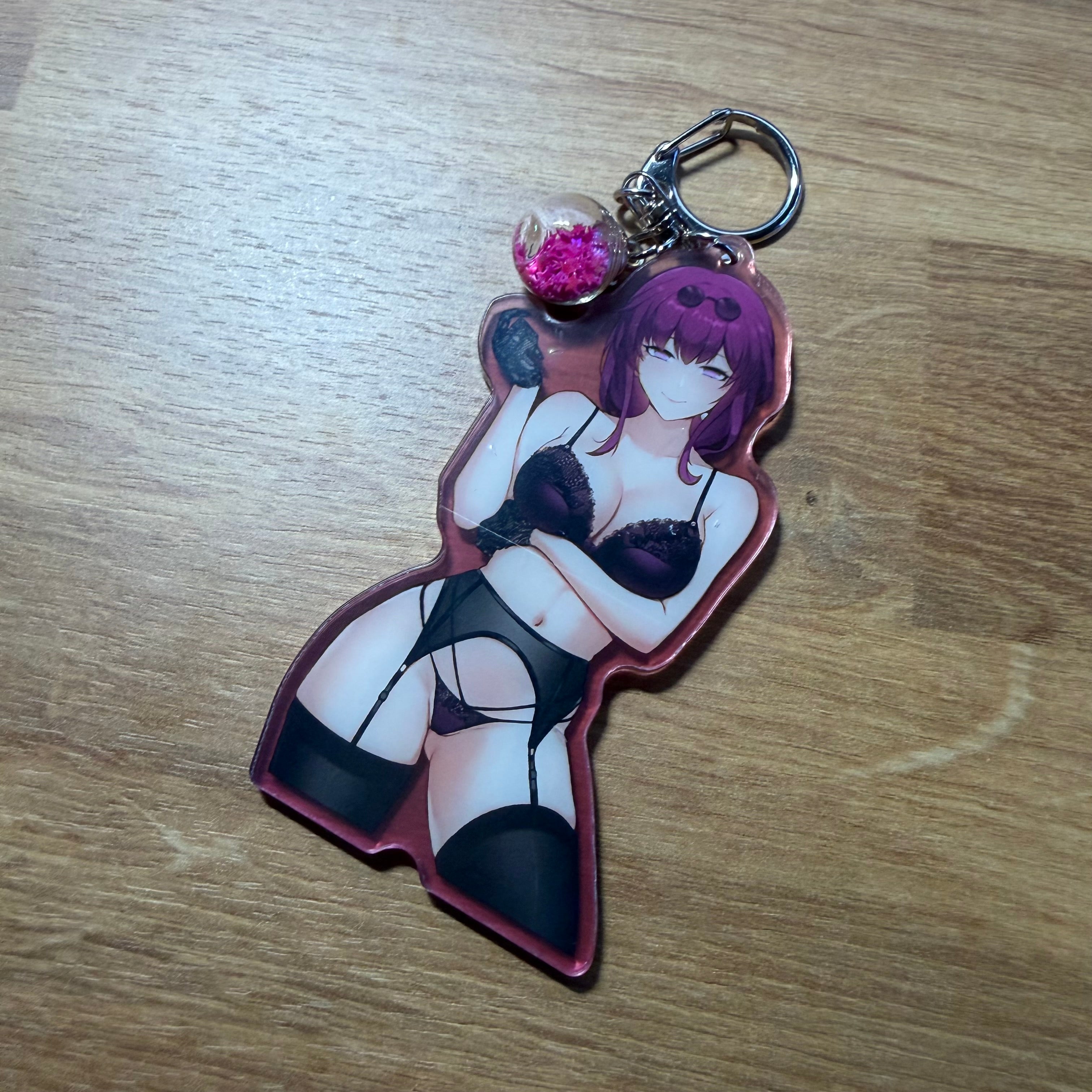 Kafka Lingerie Acrylic Keychain