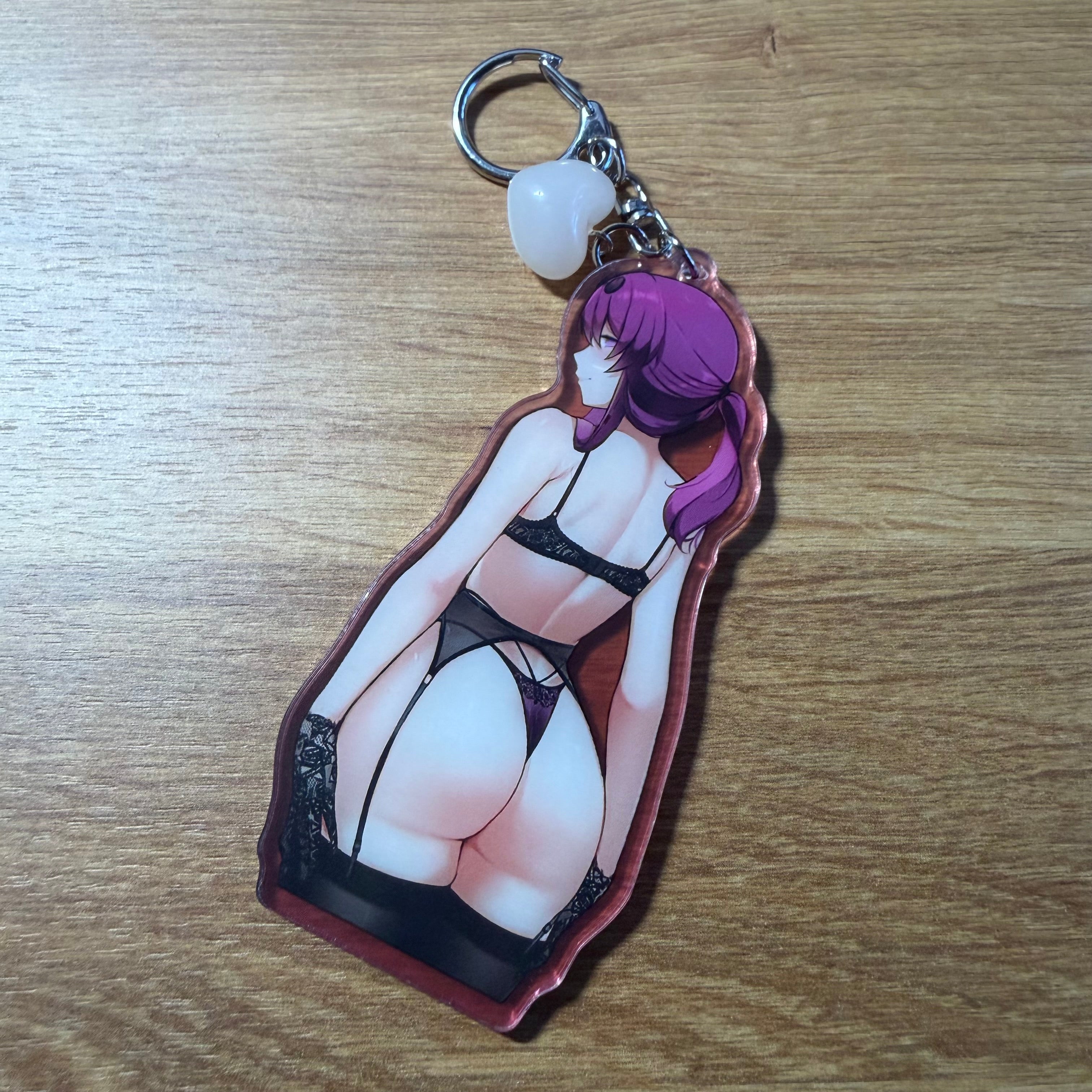 Kafka Behind Acrylic Keychain