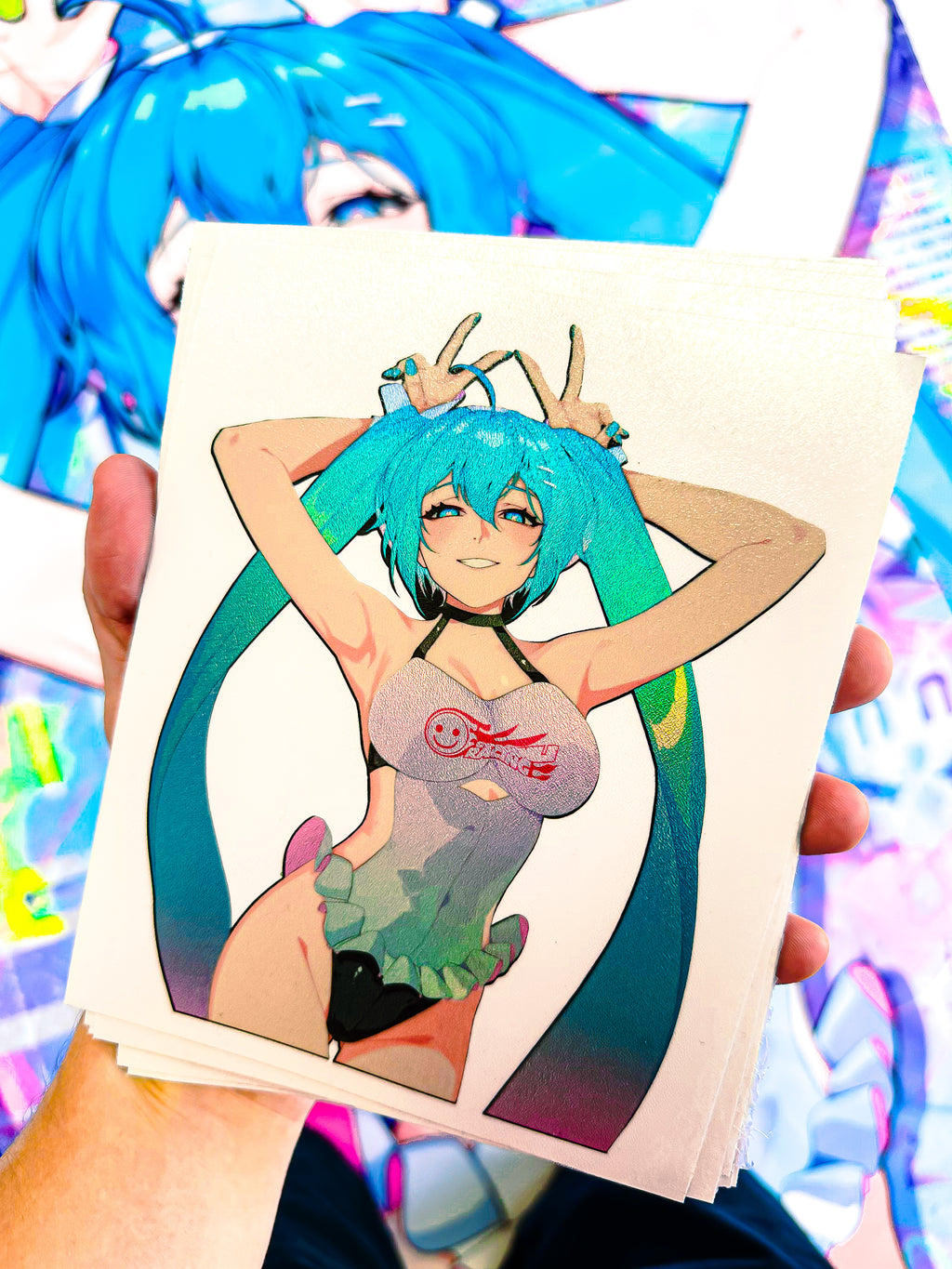 Midori Michief Miku KC (AVAILABLE ON mischiefmakers.us)