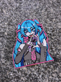 JK Majesty Miku Embroidered Velcro Patch (LIMITED)
