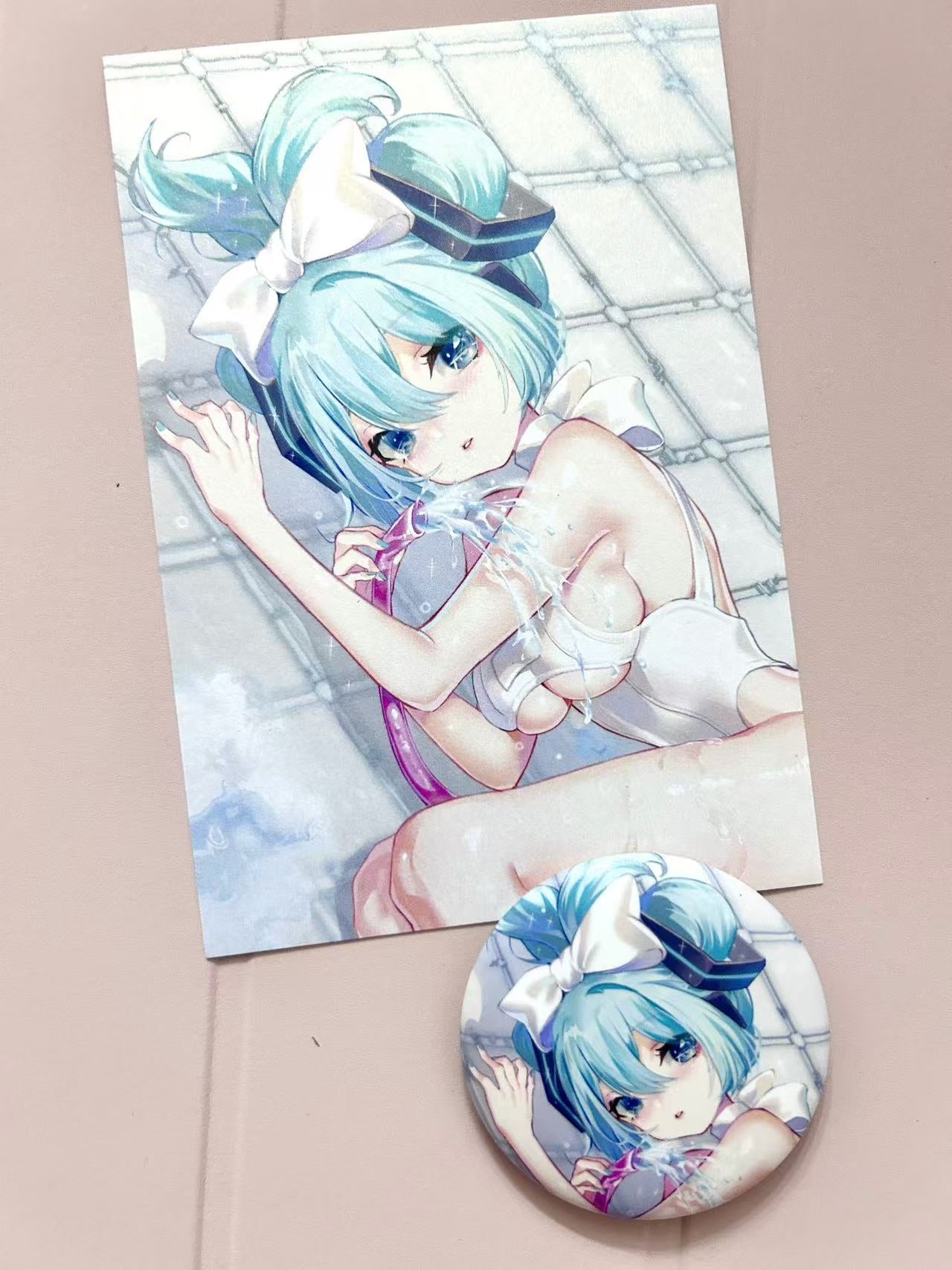 Pool Miku Desk Mat
