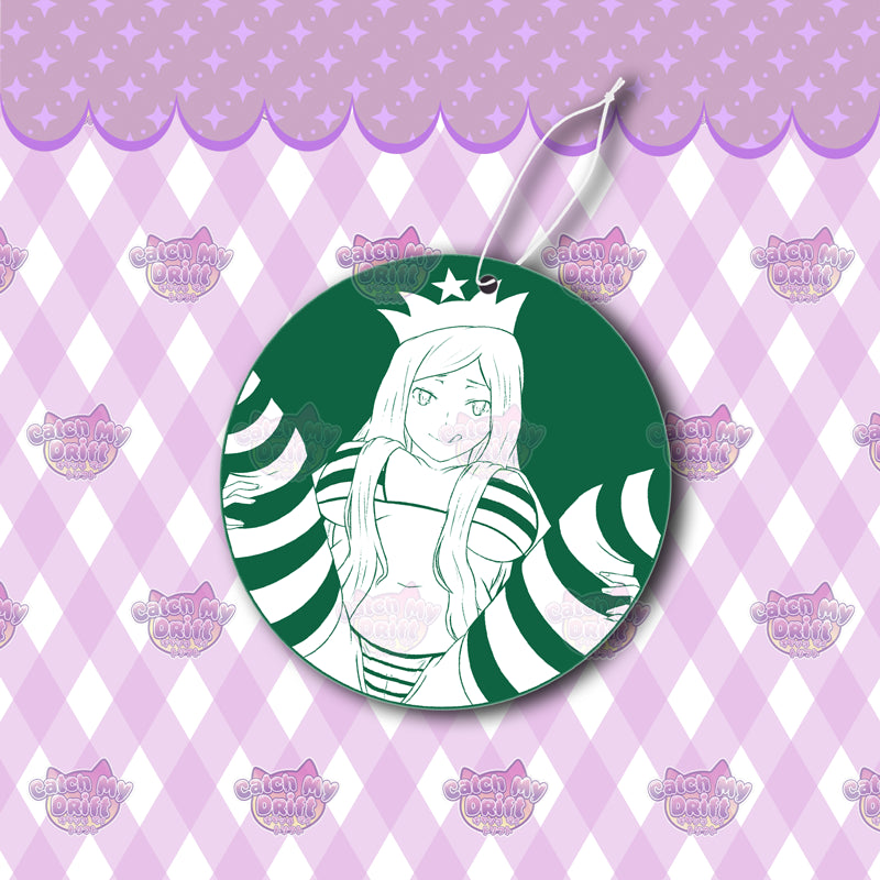 Coffee Waifu Air Freshener