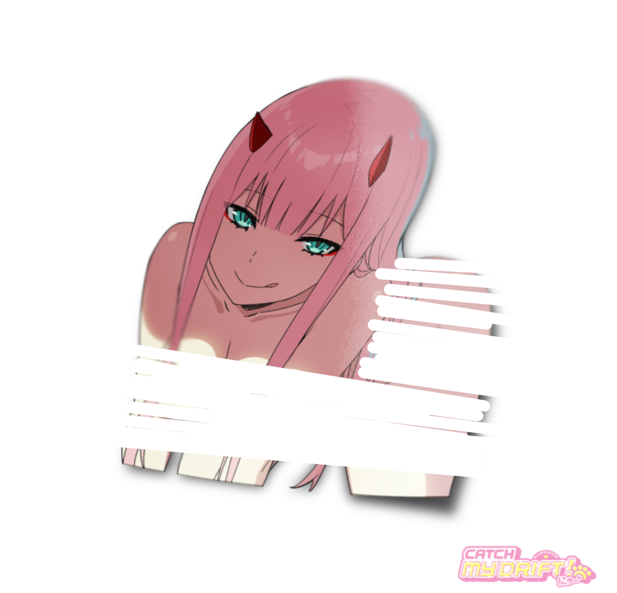 SF Zero Two Vinyl Sticker