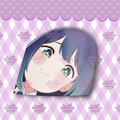 Akane Corner Peek Vinyl Sticker