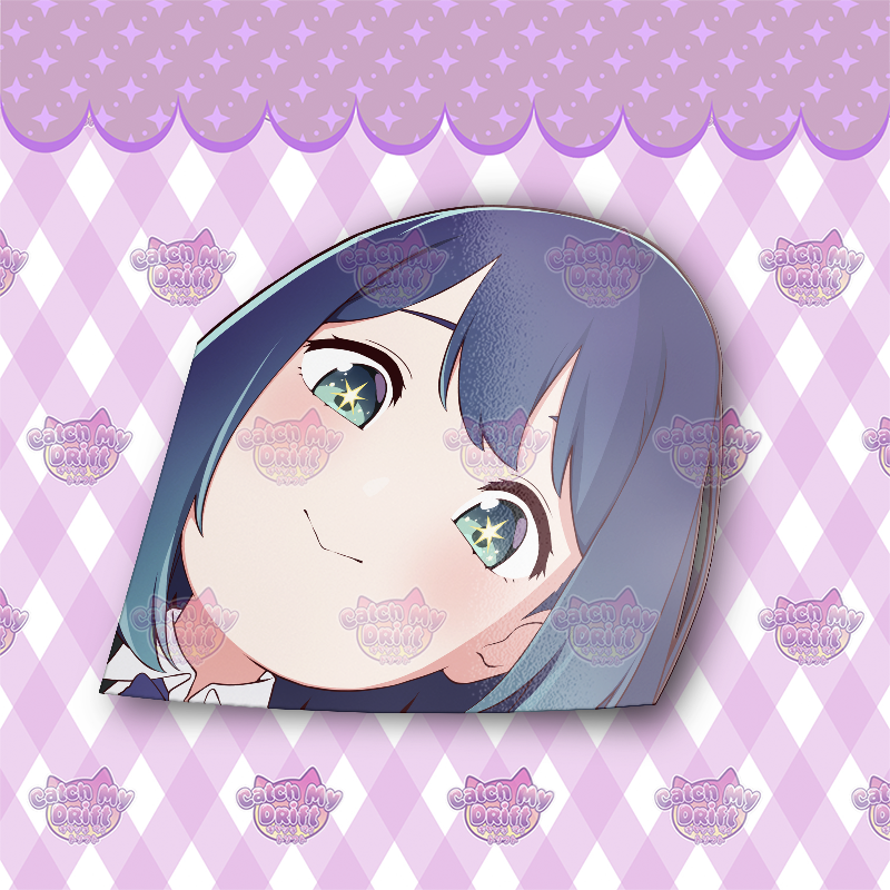 Akane Corner Peek Vinyl Sticker