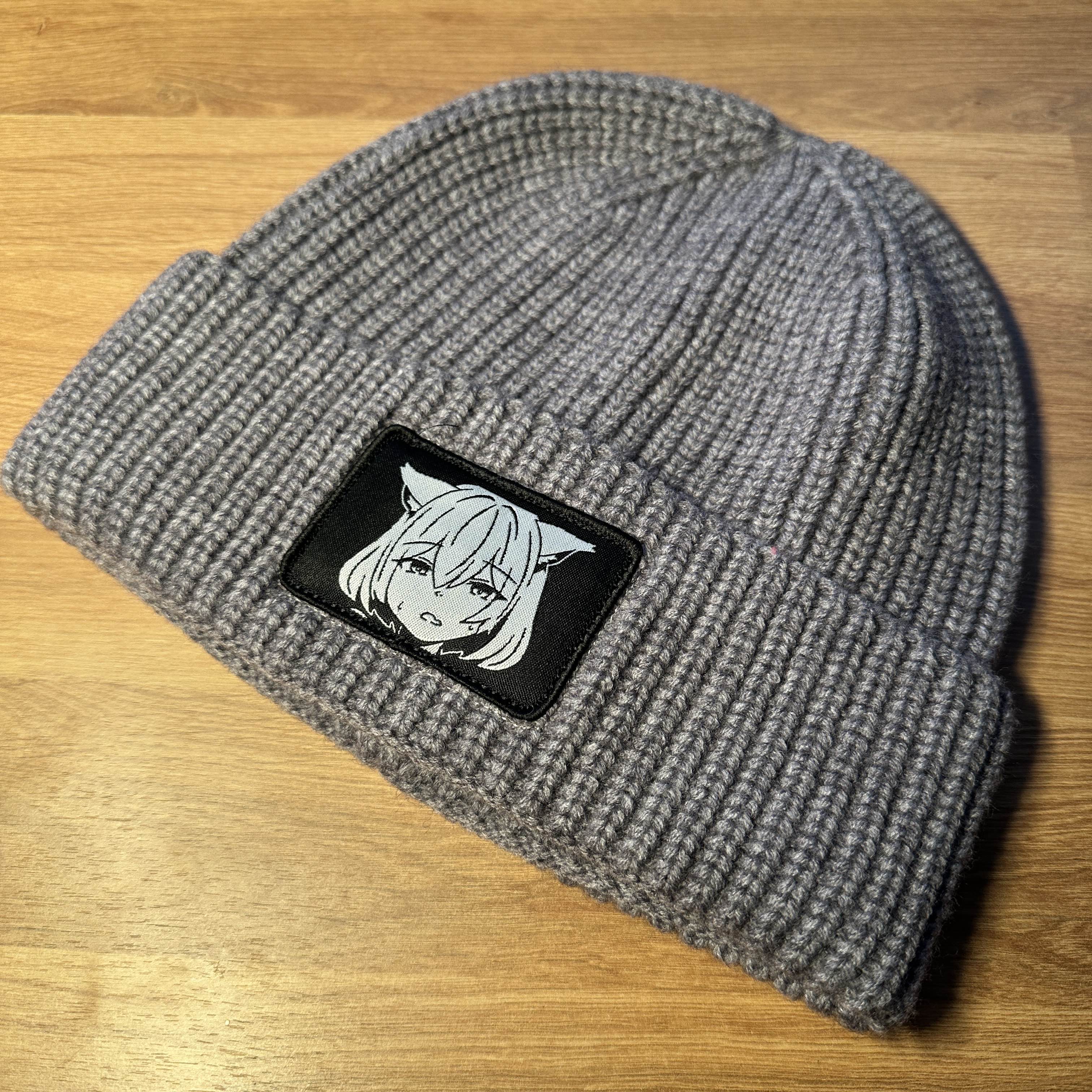Cat Girl Patch Beanie