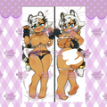 Catrina Tiger Double-Sided 3D Body Pillow Case