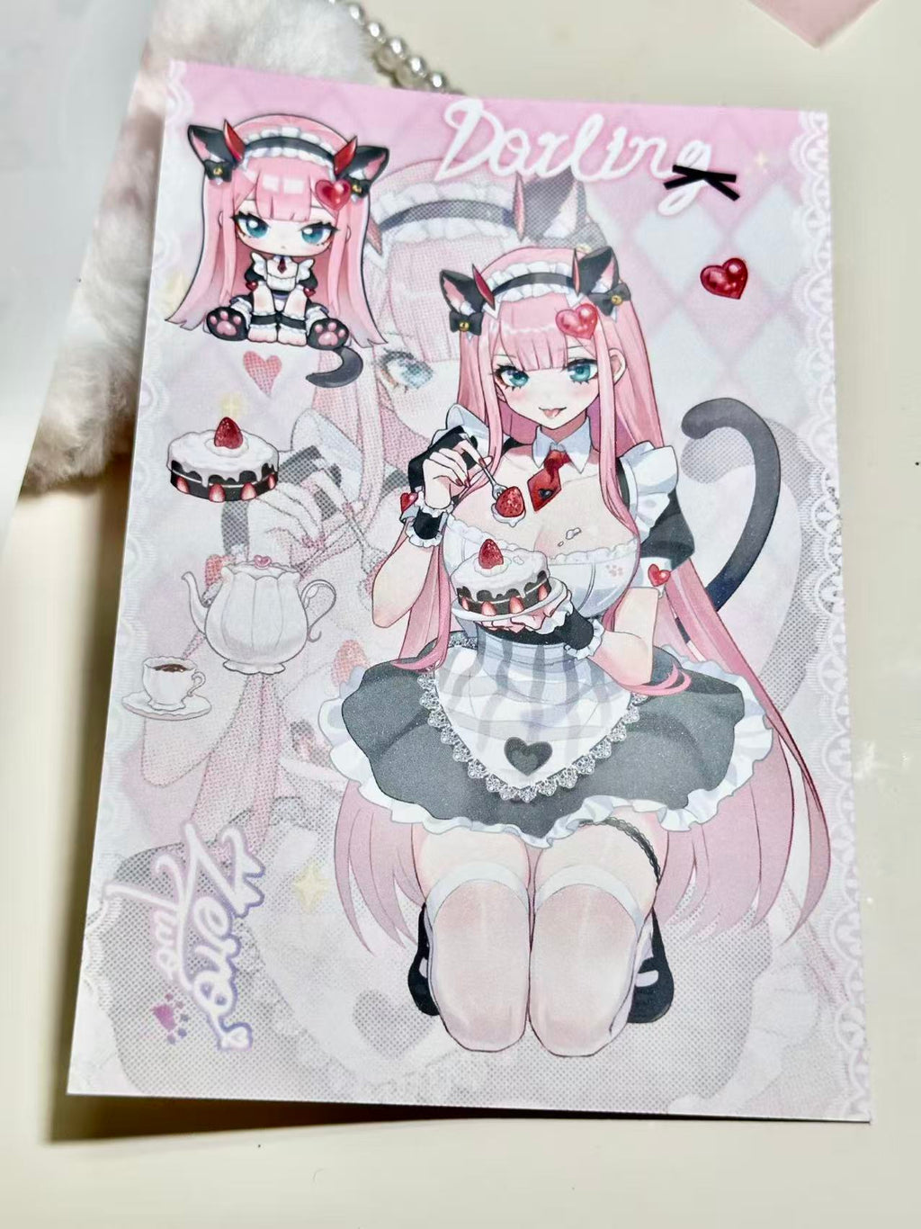 Maid Zero Two Sticker Sheet