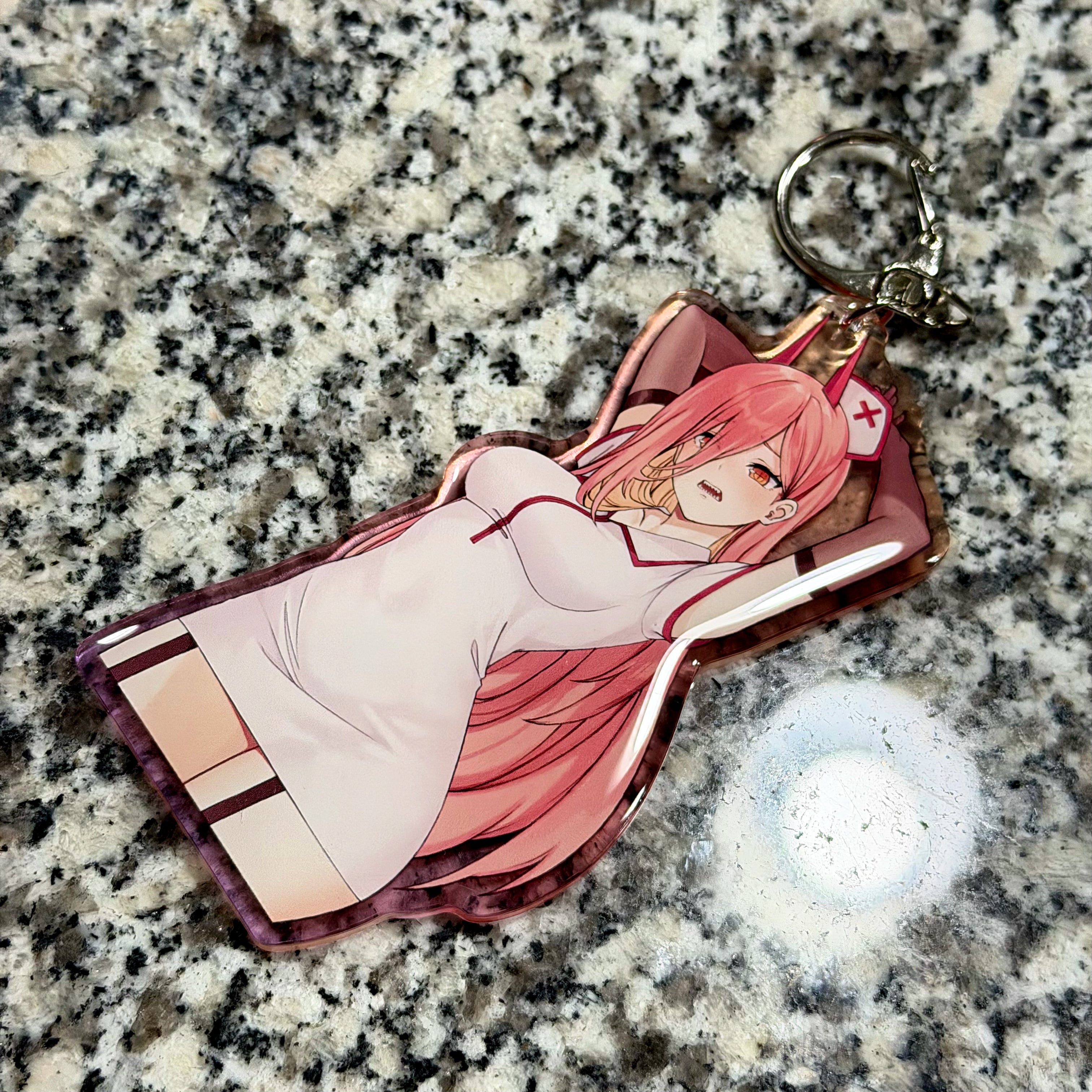 Powa Nurse Acrylic Keychain