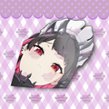 Ellen Corner Peek Vinyl Sticker
