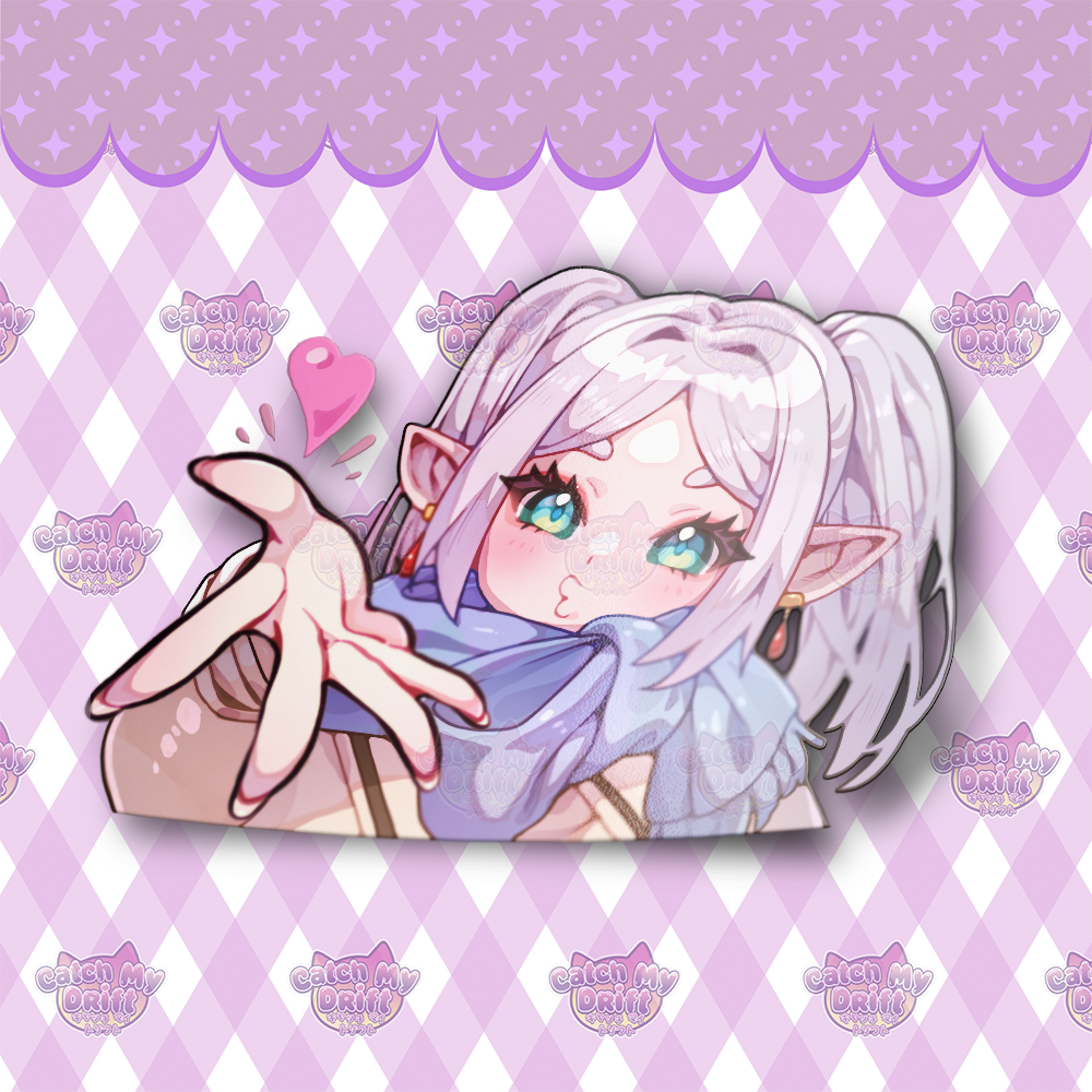 Frieren Kiss Sticker