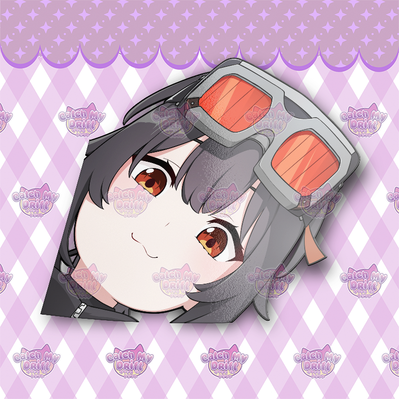 Grace Corner Peek Vinyl Sticker