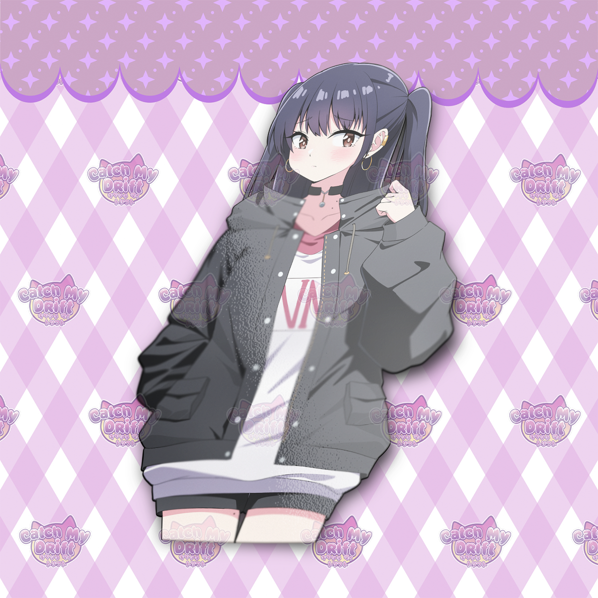 Casual Yamada Vinyl Sticker