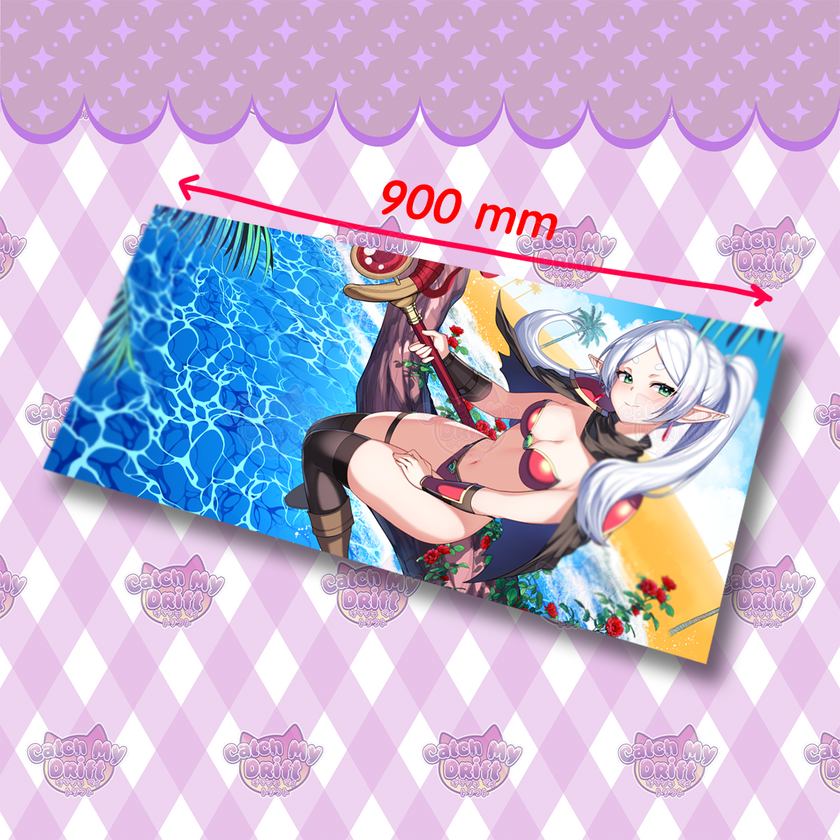 Dungeon Frieren Desk Mat