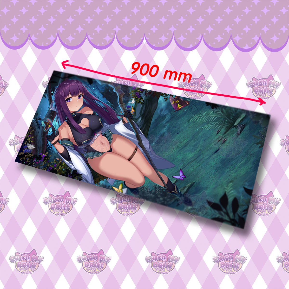Dungeon Fern Desk Mat