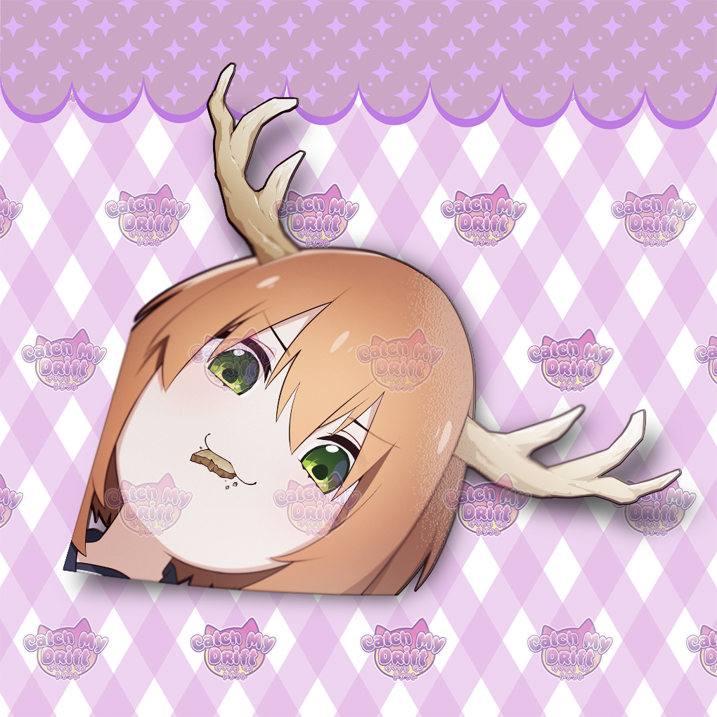 Nokotan Corner Peek Vinyl Sticker