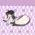 School Girl Atago Vinyl Sticker