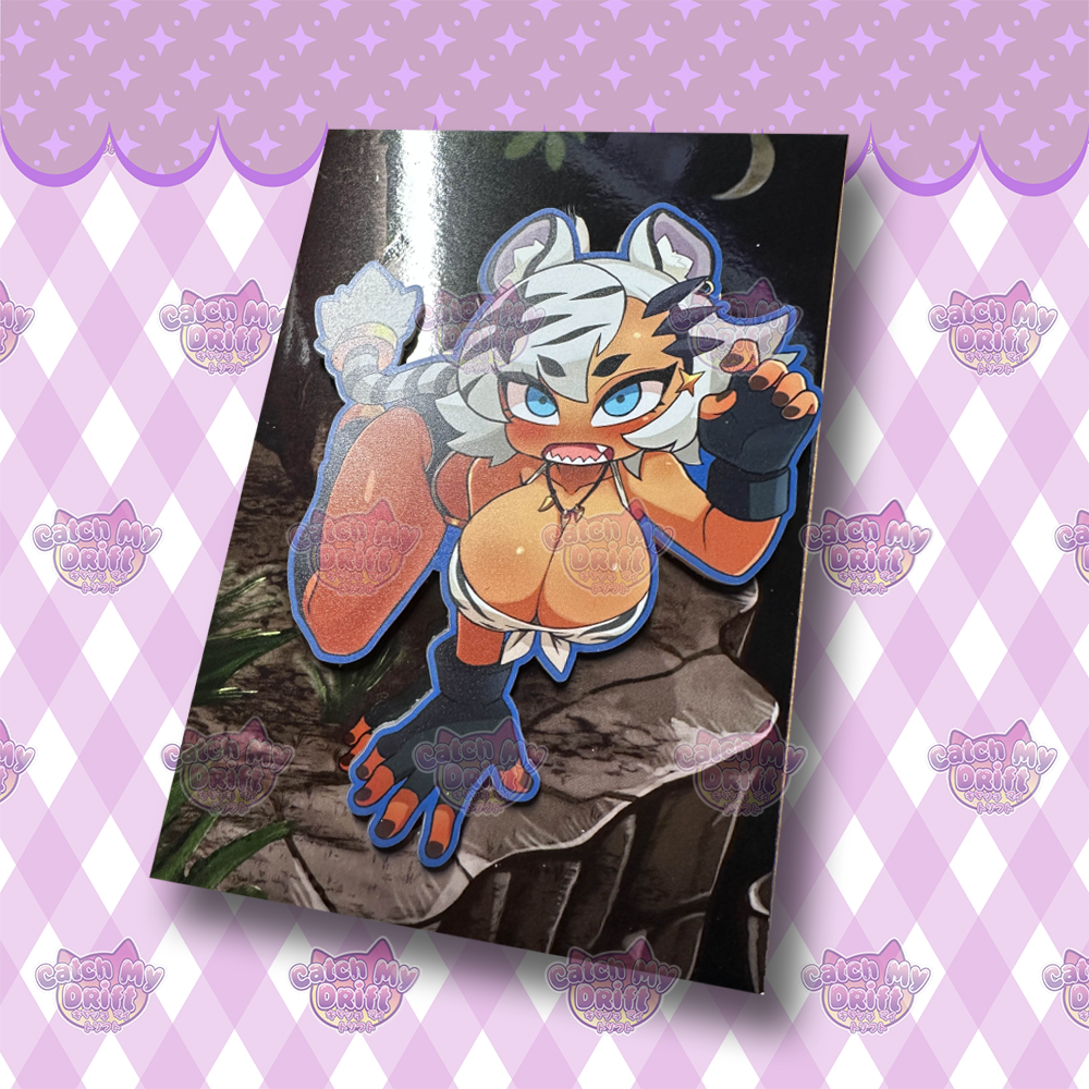 Catrina Rawr Velcro Acrylic Patch (LIMITED)