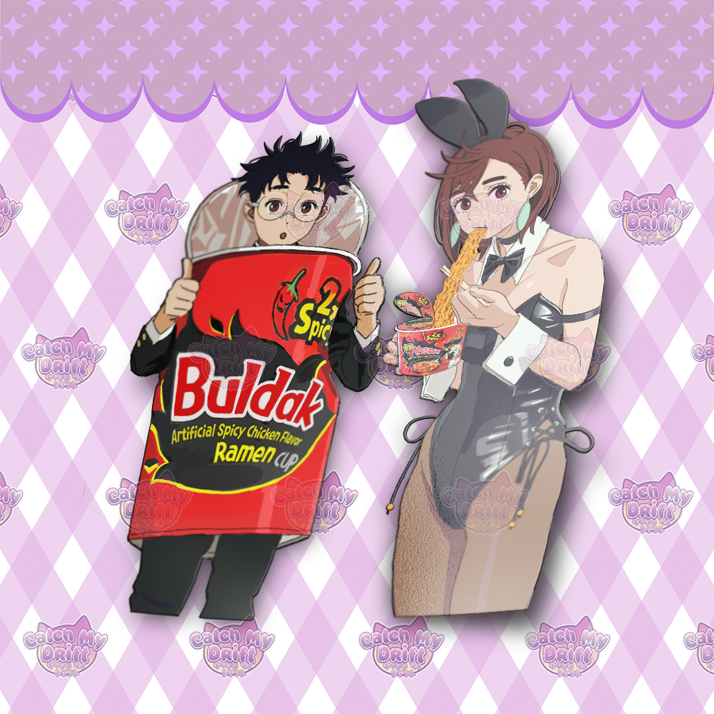 Ramen Momo Ken Vinyl Sticker