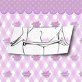 Panty Drop Mirror Decal (PRE-ORDER)