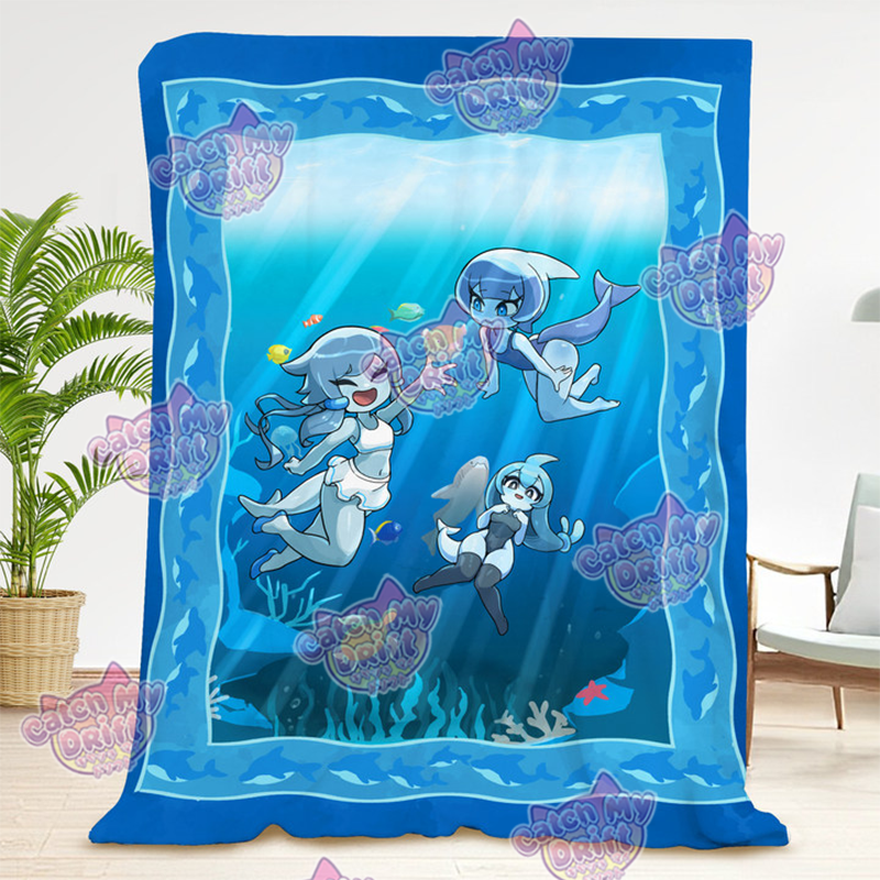 Dolphin Fleece Blanket