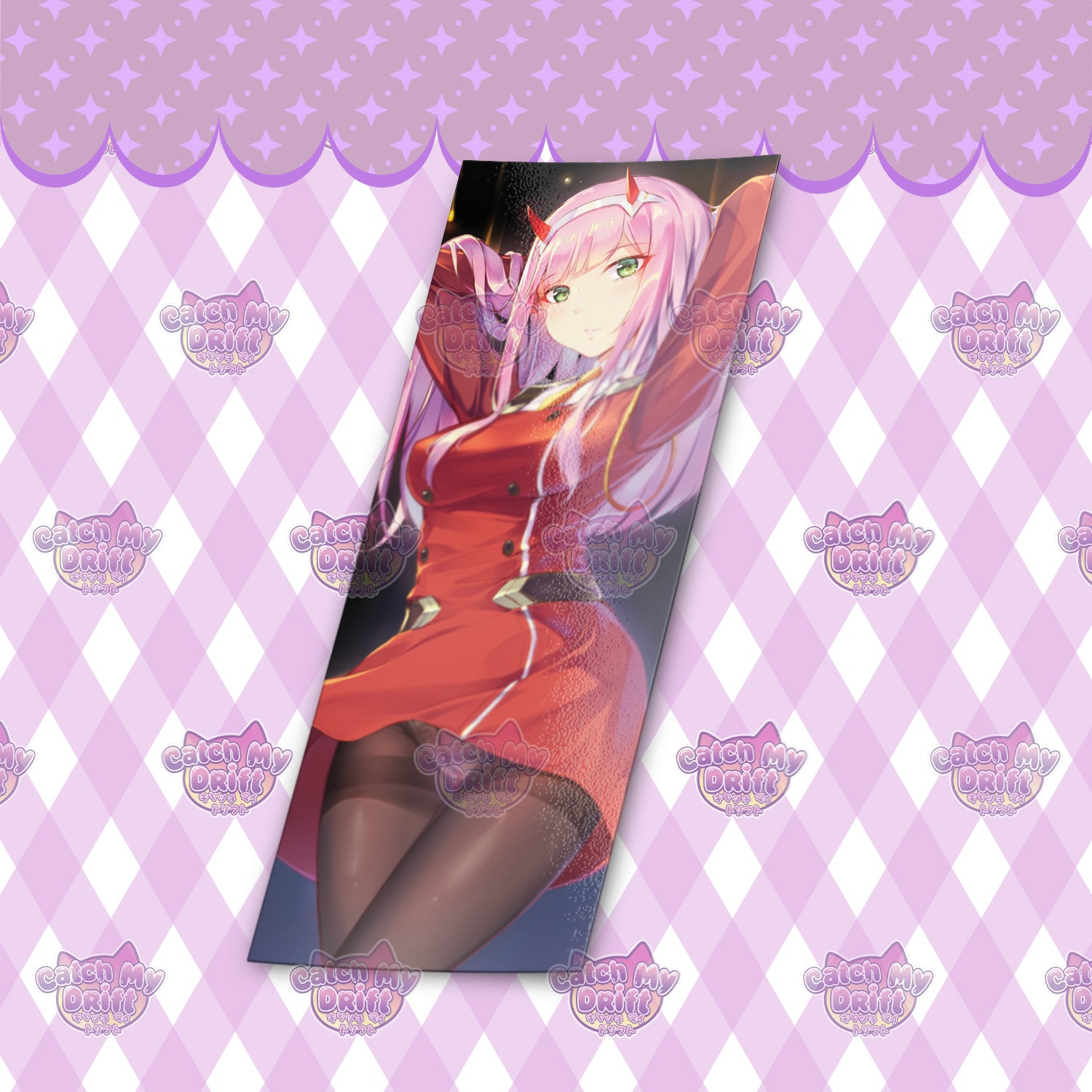 Zero Two Hair Flip Slap