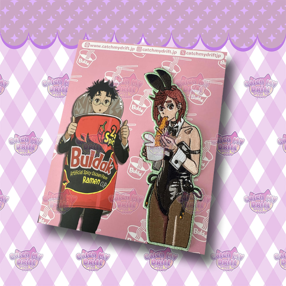 Bunny Momo Embroidered Patch