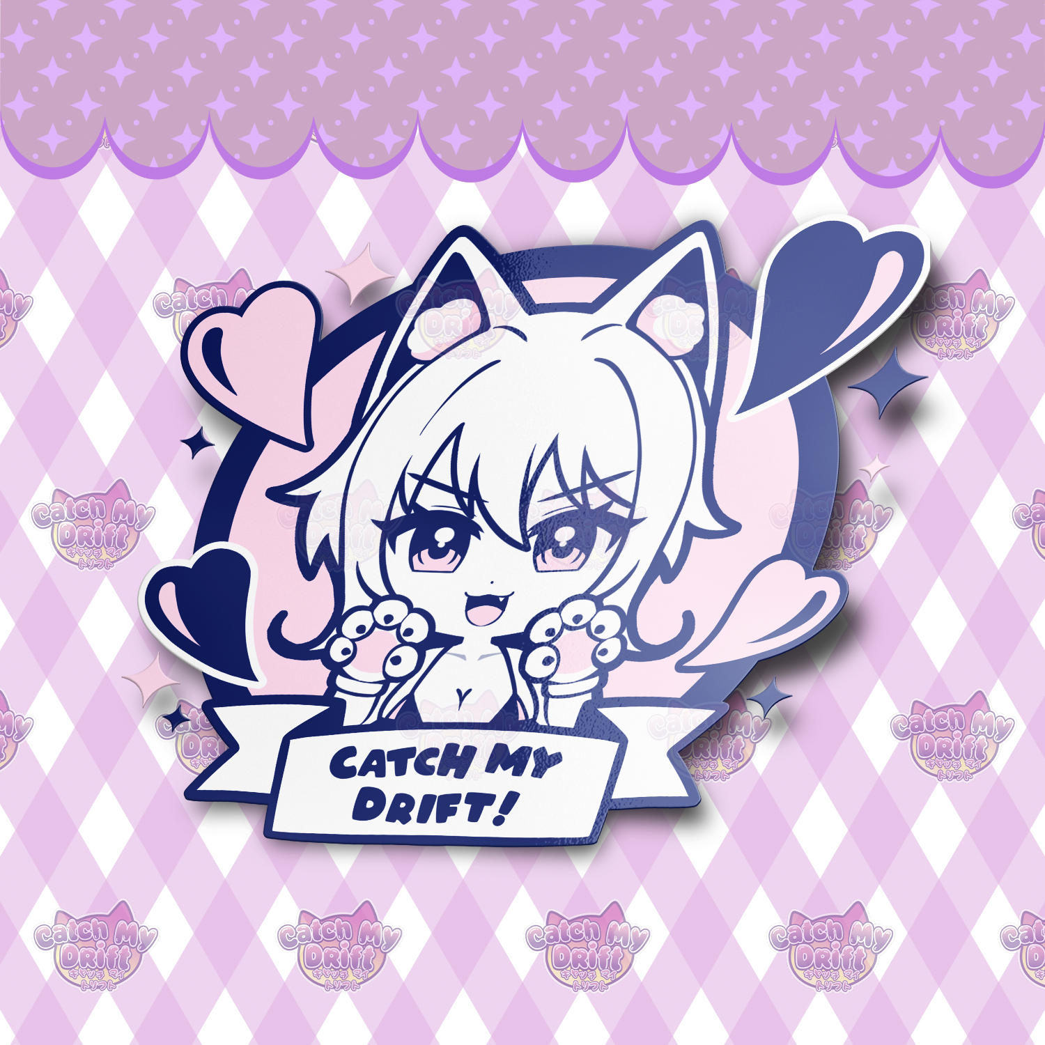 CMD Mascot Logo - Cat