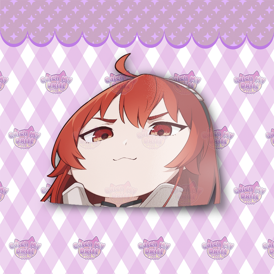 Eris Peek Vinyl Sticker