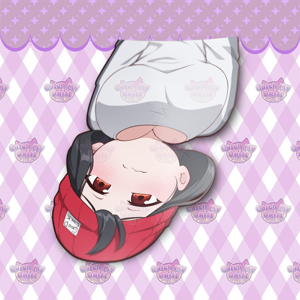 Hanging Fuuko Peek Vinyl Sticker