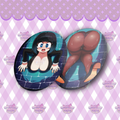 Sweaty Girl Double-Sided Vinyl Sticker