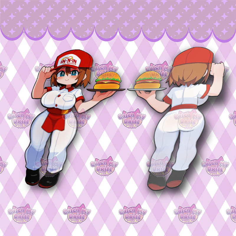 In-N-In Girl Double-Sided Vinyl Sticker