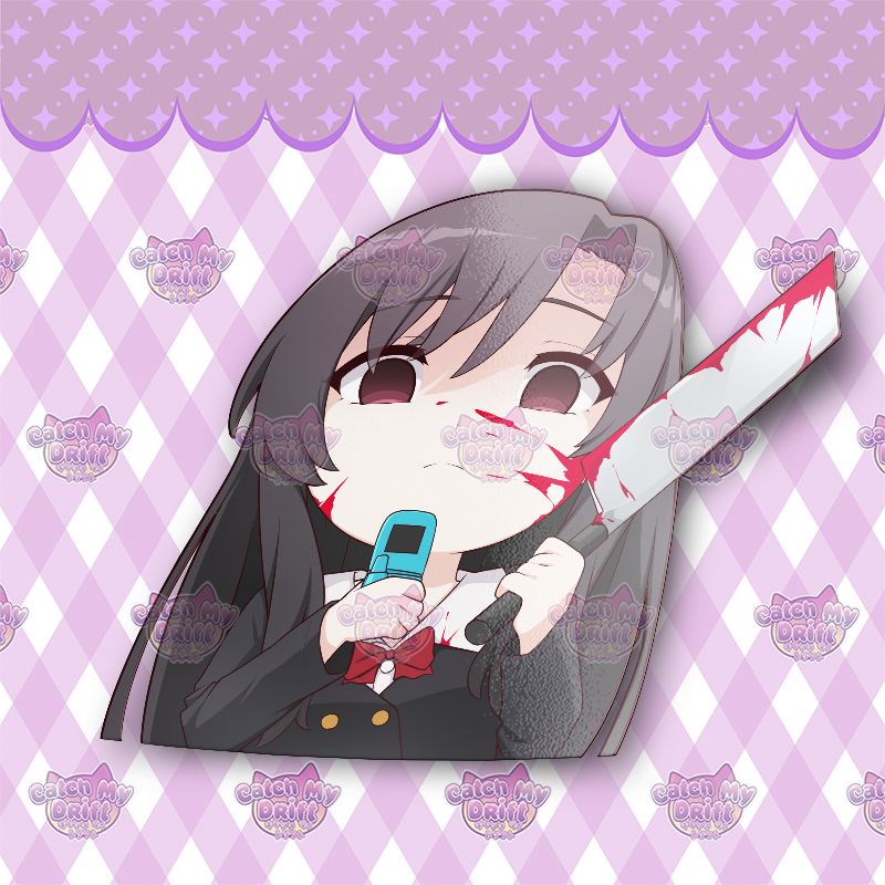 Kotonoha Peek Vinyl Sticker