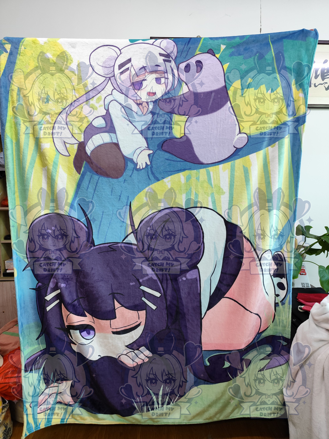 Panda Fleece Blanket (PRE-ORDER)