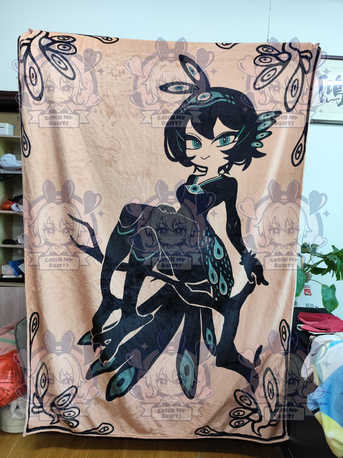 Peacock Fleece Blanket (PRE-ORDER)