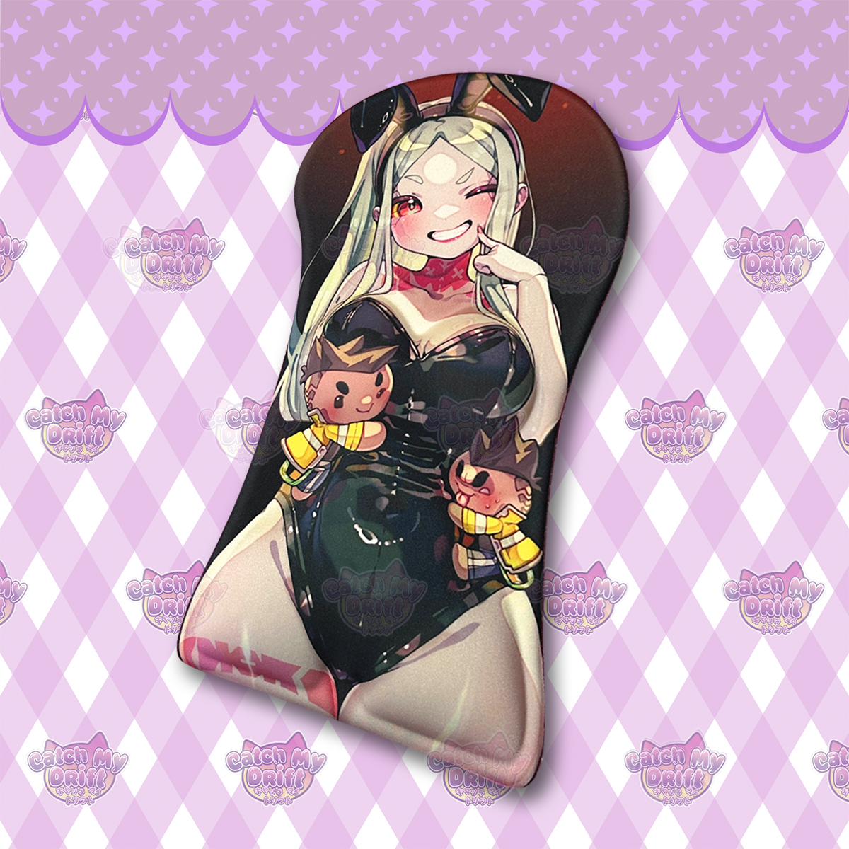 Bunny Rebecca BIG 3D Mouse Pad