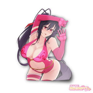 Squish Akeno Vinyl Sticker